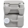 Portable camping toilet gray 20 + 10 L by vidaXL, Urinals and portable toilets - Ref: Foro24-30137, Price: 117,82 €, Discount: %