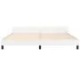 White synthetic leather headboard bed frame 200x200 cm by vidaXL, Beds and slatted bases - Ref: Foro24-3125470, Price: 247,30...