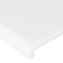 White synthetic leather headboard bed frame 180x200 cm by vidaXL, Beds and slatted bases - Ref: Foro24-3125464, Price: 262,32...