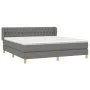 Boxspringbett mit dunkelgrauer Stoffmatratze 180x200 cm von vidaXL, Betten und Lattenroste - Ref: Foro24-3127062, Preis: 567,...