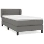 Boxspringbett mit dunkelgrauer Stoffmatratze 90x200 cm von vidaXL, Betten und Lattenroste - Ref: Foro24-3126294, Preis: 305,0...