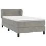 Boxspringbett mit dunkelgrauer Samtmatratze 90x200 cm von vidaXL, Betten und Lattenroste - Ref: Foro24-3127530, Preis: 302,52...