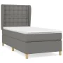 Boxspringbett mit dunkelgrauer Stoffmatratze 90x200 cm von vidaXL, Betten und Lattenroste - Ref: Foro24-3128814, Preis: 344,5...