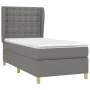 Boxspringbett mit dunkelgrauer Stoffmatratze 90x200 cm von vidaXL, Betten und Lattenroste - Ref: Foro24-3128814, Preis: 344,5...