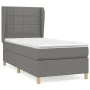 Boxspringbett mit dunkelgrauer Stoffmatratze 90x200 cm von vidaXL, Betten und Lattenroste - Ref: Foro24-3128494, Preis: 360,7...