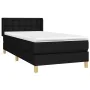 Boxspringbett mit schwarzer Stoffmatratze 90x200 cm von vidaXL, Betten und Lattenroste - Ref: Foro24-3130563, Preis: 278,53 €...