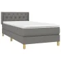 Boxspringbett mit dunkelgrauer Stoffmatratze 80x200 cm von vidaXL, Betten und Lattenroste - Ref: Foro24-3130466, Preis: 286,5...