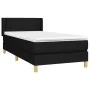 Boxspringbett mit schwarzer Stoffmatratze 80x200 cm von vidaXL, Betten und Lattenroste - Ref: Foro24-3130147, Preis: 262,72 €...