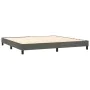 Boxspringbett mit dunkelgrauer Samtmatratze 200x200 cm von vidaXL, Betten und Lattenroste - Ref: Foro24-3131100, Preis: 611,5...