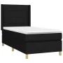 Boxspringbett mit schwarzer Stoffmatratze 90x200 cm von vidaXL, Betten und Lattenroste - Ref: Foro24-3131963, Preis: 368,46 €...