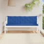 Gartenbankkissen, 2 Stück, blauer Oxford-Stoff, 180 x 50 x 7 cm von vidaXL, Kissen für Stühle und Sofas - Ref: Foro24-315038,...