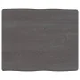 Treated wood table top brown live edge 60x50x(2-6) cm by vidaXL, Table tops - Ref: Foro24-364000, Price: 47,57 €, Discount: %