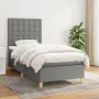 Boxspringbett mit dunkelgrauer Stoffmatratze 90x190 cm von vidaXL, Betten und Lattenroste - Ref: Foro24-3142618, Preis: 331,9...