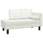 Divan sofa with cushions and head cushion cream synthetic leather by vidaXL, Sofas - Ref: Foro24-340696, Price: 165,87 €, Dis...