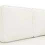 Divan sofa with cushions and head cushion cream synthetic leather by vidaXL, Sofas - Ref: Foro24-340696, Price: 165,87 €, Dis...