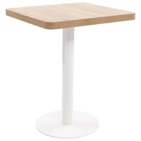 Light brown MDF bistro table 60x60 cm by vidaXL, Kitchen and dining tables - Ref: Foro24-286429, Price: 126,31 €, Discount: %