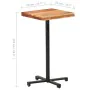 Square bar high table solid acacia wood 50x50x110 cm by vidaXL, Kitchen and dining tables - Ref: Foro24-320282, Price: 89,38 ...