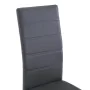 Cantilever dining chairs 4 units gray synthetic leather by vidaXL, dining chairs - Ref: Foro24-281684, Price: 202,47 €, Disco...