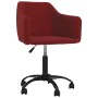 Swivel dining chairs 2 units red velvet by vidaXL, dining chairs - Ref: Foro24-331226, Price: 122,15 €, Discount: %