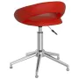 Drehbare Esszimmerstühle, 4 Stück, rot, rotes Kunstleder von vidaXL, Essstühle - Ref: Foro24-3085878, Preis: 185,89 €, Rabatt: %