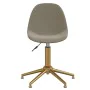 Swivel dining chairs 4 units light gray velvet by vidaXL, dining chairs - Ref: Foro24-3086127, Price: 191,01 €, Discount: %