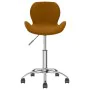 Swivel dining chairs 4 units brown velvet by vidaXL, dining chairs - Ref: Foro24-3088304, Price: 190,49 €, Discount: %