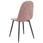 Sillas de comedor 6 unidades terciopelo rosa de vidaXL, Sillas de comedor - Ref: Foro24-3082885, Precio: 310,14 €, Descuento: %