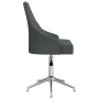 Swivel dining chairs 6 units dark gray fabric by vidaXL, dining chairs - Ref: Foro24-3093046, Price: 887,43 €, Discount: %