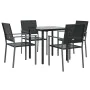 5-piece garden dining set synthetic rattan and steel by vidaXL, Garden sets - Ref: Foro24-3187020, Price: 216,66 €, Discount: %