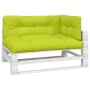 Cushions for pallet sofa 3 units light green fabric by vidaXL, Cushions for chairs and sofas - Ref: Foro24-314569, Price: 55,...