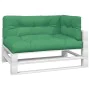 Kissen für Paletten 3 Einheiten grüner Stoff von vidaXL, Kissen für Stühle und Sofas - Ref: Foro24-314563, Preis: 64,67 €, Ra...