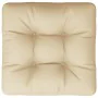 Cushion for a beige fabric pallet sofa 58x58x10 cm by vidaXL, Cushions for chairs and sofas - Ref: Foro24-314637, Price: 25,1...