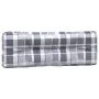 Cushions for pallets 3 units gray checkered fabric by vidaXL, Cushions for chairs and sofas - Ref: Foro24-314572, Price: 53,5...