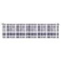 Gray checkered Oxford fabric garden bench cushion 200x50x3 cm by vidaXL, Cushions for chairs and sofas - Ref: Foro24-314103, ...