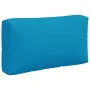 Cushions for pallet sofa 3 units blue fabric by vidaXL, Cushions for chairs and sofas - Ref: Foro24-314662, Price: 48,65 €, D...