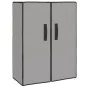 Gray fabric shoe cabinet 60x28x90 cm by vidaXL, Shoe racks and shoe organizers - Ref: Foro24-337262, Price: 34,51 €, Discount: %