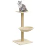 Katzenkratzbaum mit cremefarbenem Sisalstamm 74 cm von vidaXL, Katzenmöbel - Ref: Foro24-171588, Preis: 28,16 €, Rabatt: %