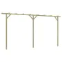 Gartenpergola aus Holz 410x40x203 cm von vidaXL, Pergolen, Bögen und Gartenspaliere - Ref: Foro24-41664, Preis: 102,74 €, Rab...