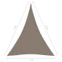 Triangular sail awning taupe gray Oxford fabric 3x4x4 m by vidaXL, Umbrellas - Ref: Foro24-135449, Price: 29,67 €, Discount: %