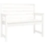 Garden dining set, 4 pieces, solid white pine wood by vidaXL, Garden sets - Ref: Foro24-3154690, Price: 376,23 €, Discount: %