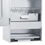 Barbecue smoker oven 1 kg of wood chips 44.5x29x83 cm by vidaXL, Barbecues - Ref: Foro24-46528, Price: 146,48 €, Discount: %