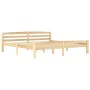 Solid pine wood bed frame 180x200 cm by vidaXL, Beds and slatted bases - Ref: Foro24-322066, Price: 162,60 €, Discount: %