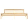 Solid pine wood bed frame 180x200 cm by vidaXL, Beds and slatted bases - Ref: Foro24-322066, Price: 162,60 €, Discount: %