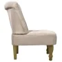 French-style armchairs, 2 units, cream-colored fabric by vidaXL, Armchairs - Ref: Foro24-240288, Price: 262,40 €, Discount: %