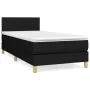 Boxspringbett mit schwarzer Stoffmatratze 100x200 cm von vidaXL, Betten und Lattenroste - Ref: Foro24-3140675, Preis: 327,38 ...