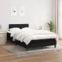 Box spring bed with black fabric mattress 120x200 cm by vidaXL, Beds and slatted bases - Ref: Foro24-3140203, Price: 371,52 €...