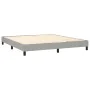 Boxspringbett mit hellgrauer Stoffmatratze 180x200 cm von vidaXL, Betten und Lattenroste - Ref: Foro24-3140393, Preis: 547,46...