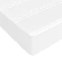 Box spring bed with white synthetic leather mattress 200x200 cm by vidaXL, Beds and slatted bases - Ref: Foro24-3144627, Pric...