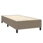 Taupe gray fabric bed frame 90x200 cm by vidaXL, Beds and slatted bases - Ref: Foro24-3120834, Price: 108,67 €, Discount: %