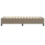 Taupe gray fabric bed frame 90x200 cm by vidaXL, Beds and slatted bases - Ref: Foro24-3120834, Price: 108,67 €, Discount: %